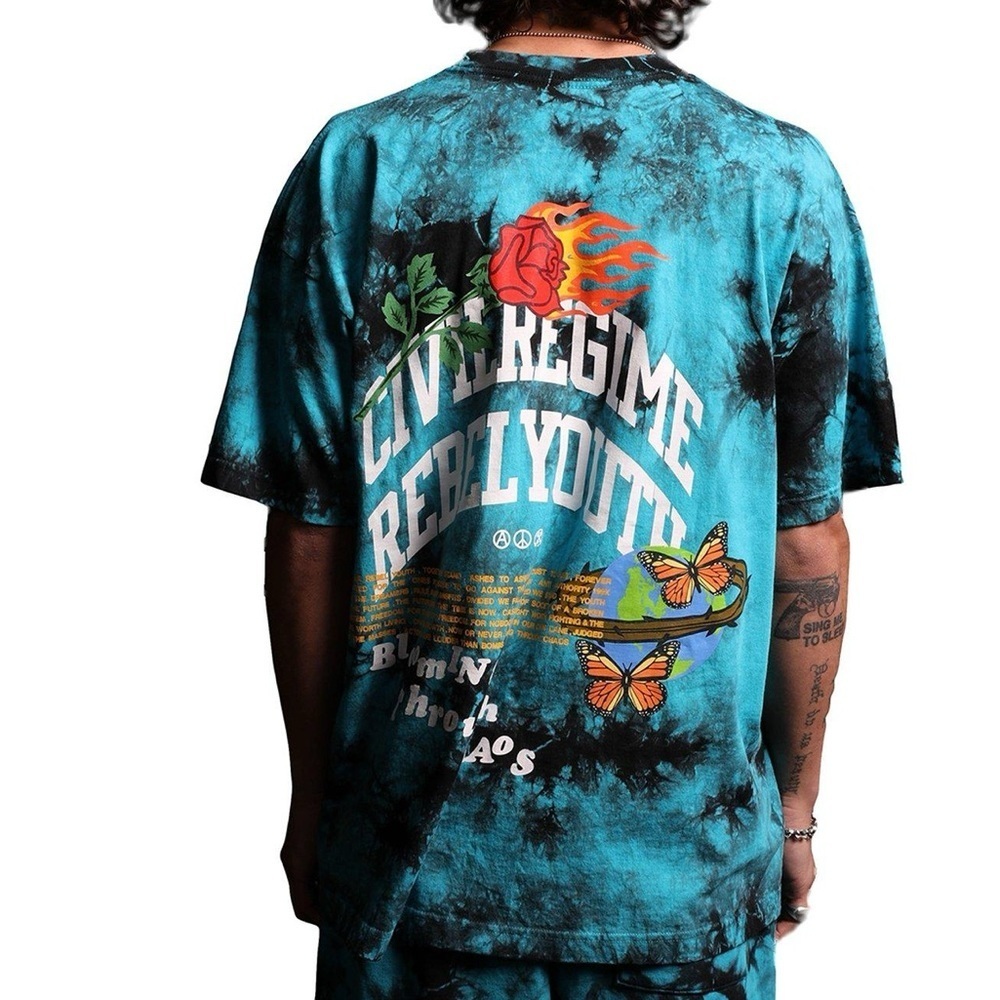 Civil Regime Men's Beautiful Madness T-shirt Sz 2xl